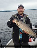 27.5" Whitefish caught on Round Lake