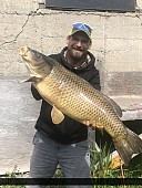 38" Carp caught on Wellers Bay