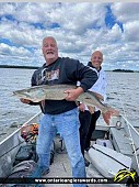 45" Muskie caught on Eagle Lake