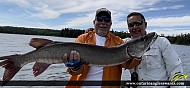 45.25" Muskie caught on Lake Manitou