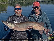 46." Muskie caught on Lake Manitou