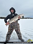40" Northern Pike caught on Manitowbing Lake