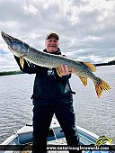 42.5" Northern Pike caught on Little Bear Lake (Woman River)