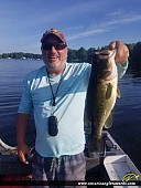 18" Largemouth Bass caught on Gloucester Poil