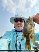 10" Rock Bass caught on Gloucester Pool
