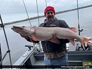 47" Muskie caught on Lake of the Woods