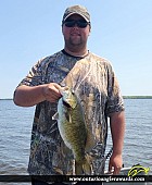 20" Smallmouth Bass caught on Lake of the Woods