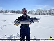 32" Lake Trout caught on Muskrat Lake