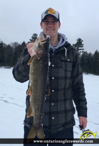20.5" Splake caught on Bigwind Lake