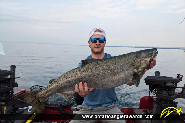 38.5" Chinook Salmon caught on Lake Ontario