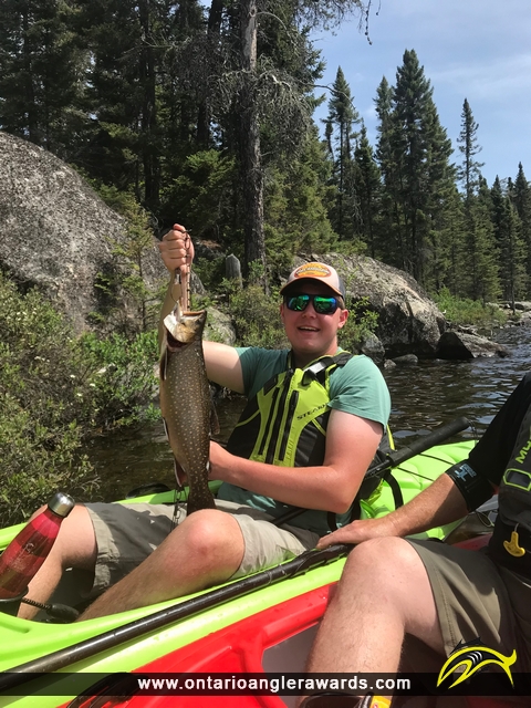 22" Brook/Speckled Trout caught on Emerson Lake