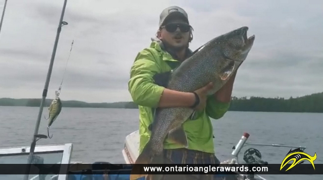 40" Lake Trout caught on Lake Obabika