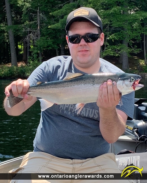 22" Rainbow Trout caught on Walker Lake