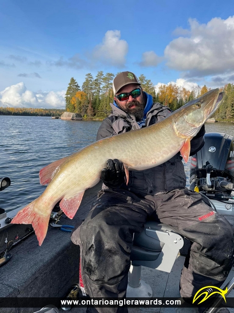 46" Muskie caught on Eagle Lake