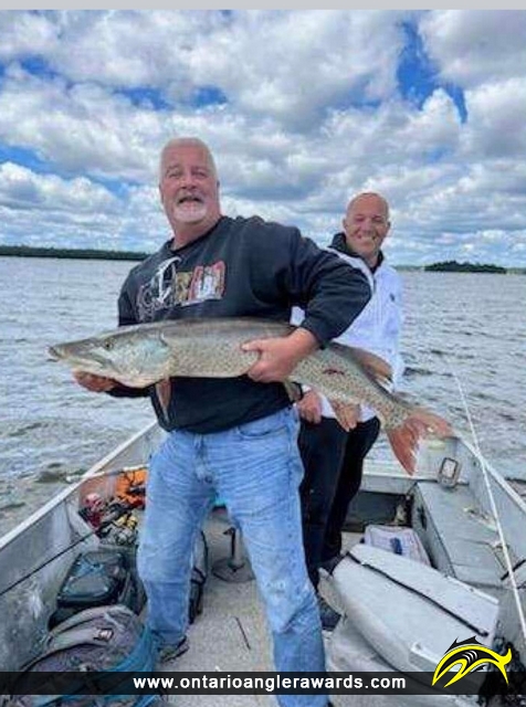 45" Muskie caught on Eagle Lake