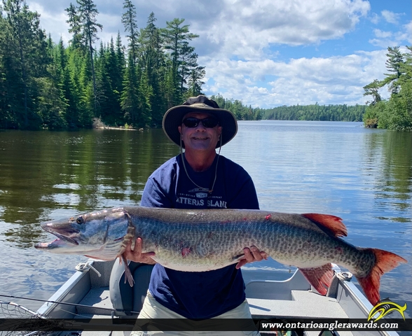 53" Muskie caught on Lake of the Woods