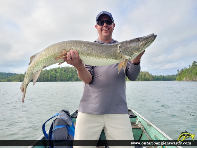 50" Muskie caught on Shingwak Lake