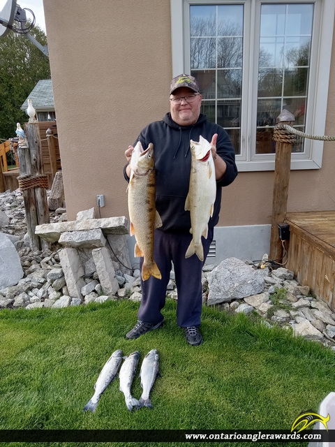 27" Lake Trout caught on Lake Ontario
