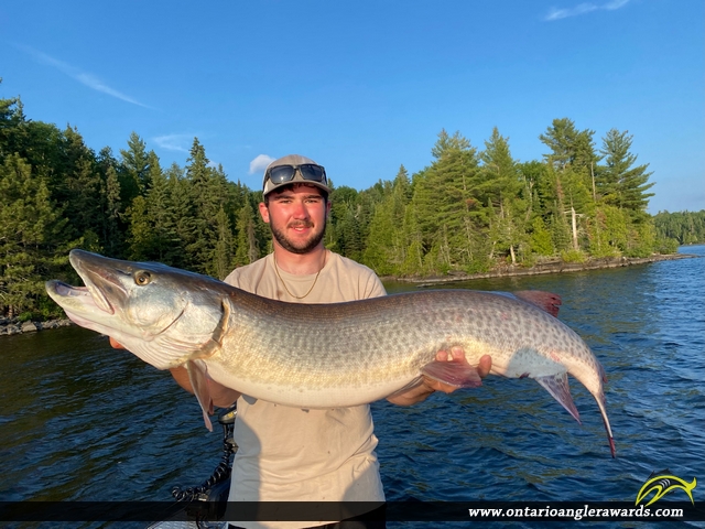 47.5" Muskie caught on Eagle Lake