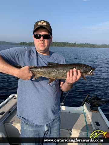 26" Lake Trout caught on Lake K