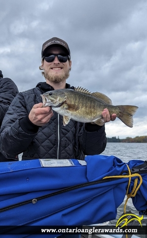 17.5" Smallmouth Bass caught on Lake of the Woods