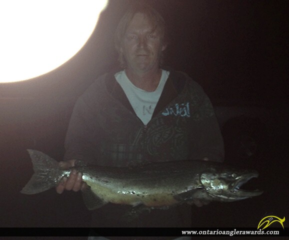 32" Coho Salmon caught on Ganaraska River