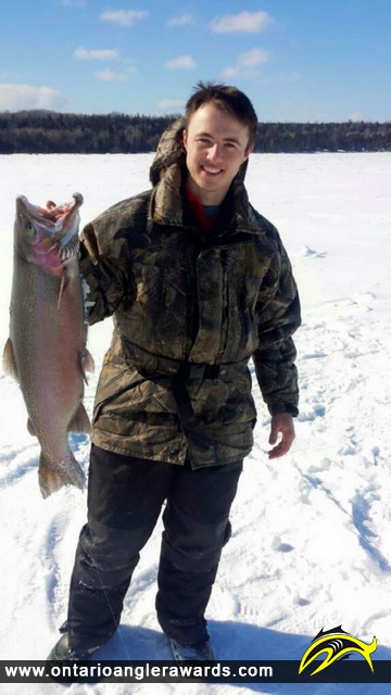 32" Rainbow Trout caught on Manitoulin Island