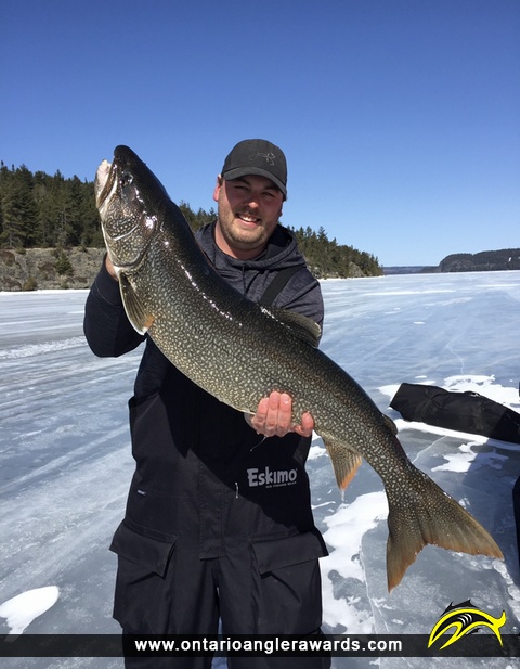 40" Lake Trout caught on Lake Temagami
