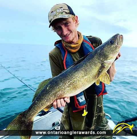 31" Walleye caught on Lake Ontario