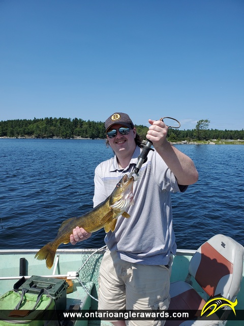 26.5" Walleye caught on Crotch Lake