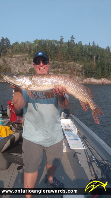 42" Northern Pike caught on English River System
