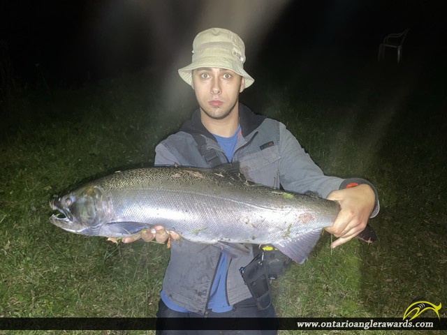 38" Coho Salmon caught on Ganaraska River