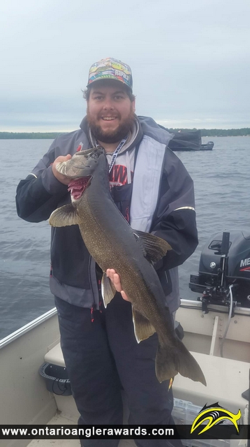 35" Lake Trout caught on Unknown