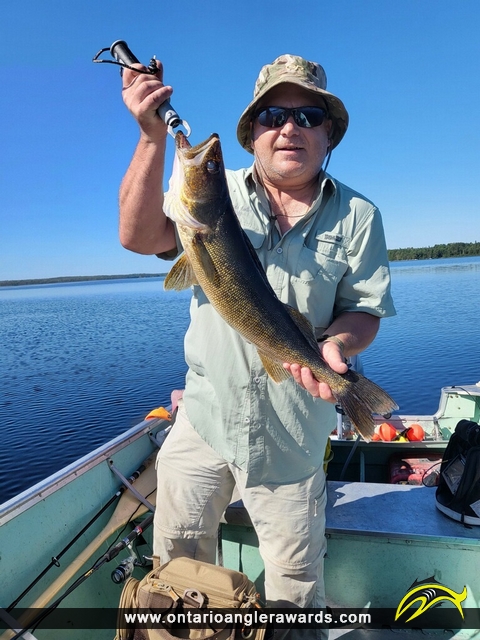 26.5" Walleye caught on Press Lake