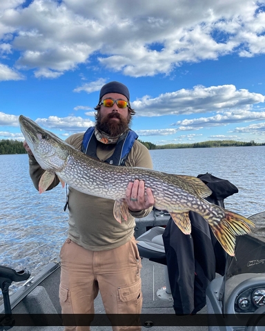 40.5" Northern Pike caught on Gull Rock