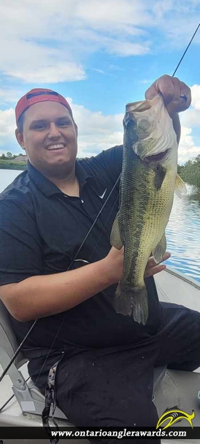 22.5" Largemouth Bass caught on Grand River