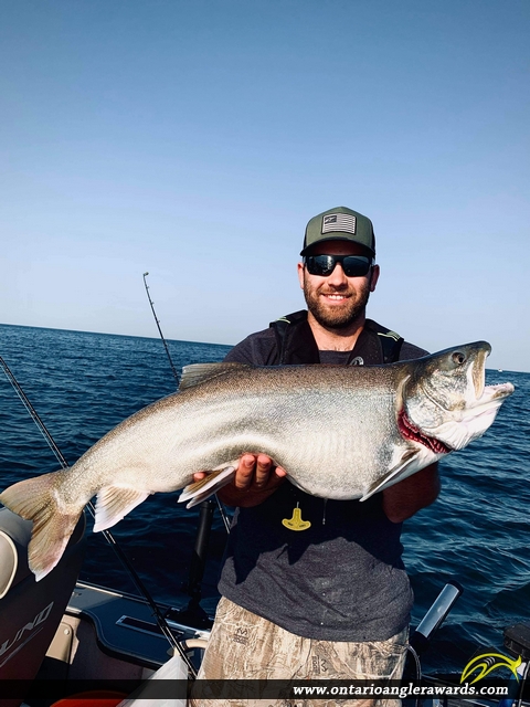 32" Lake Trout caught on Lake Ontario