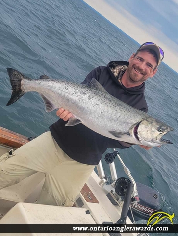 40" Chinook Salmon caught on Lake Ontario