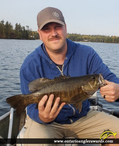 20" Smallmouth Bass caught on Royal Lake