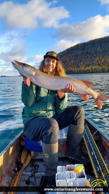 42" Northern Pike caught on Lake Superior