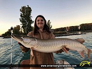 45" Muskie caught on St. Clair River