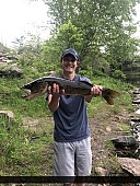 25.5" Walleye caught on Stoney Lake