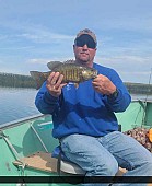 17.5" Smallmouth Bass caught on Perrault Lake
