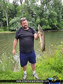 38.5" Northern Pike caught on Strathroy Conservation Area 