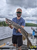 37.25" Northern Pike caught on Windermere Lake