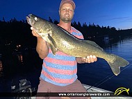 26.2" Walleye caught on Granite Lake