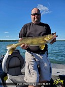 27" Walleye caught on Lake of the Woods