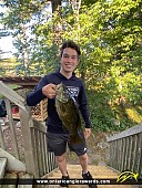 20" Smallmouth Bass caught on Georgian Bay