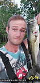 18" Largemouth Bass caught on Westminster Ponds