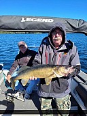 31" Walleye caught on Cross Lake